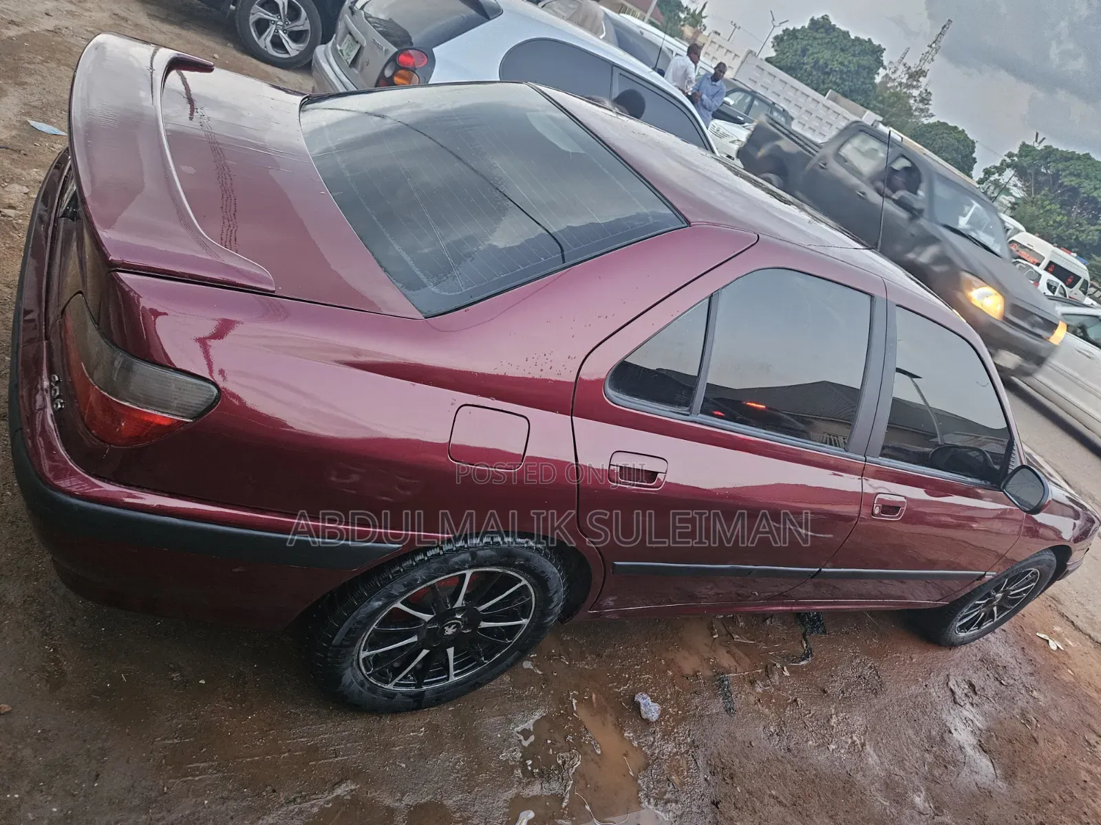 Peugeot 406 2001 Maroon