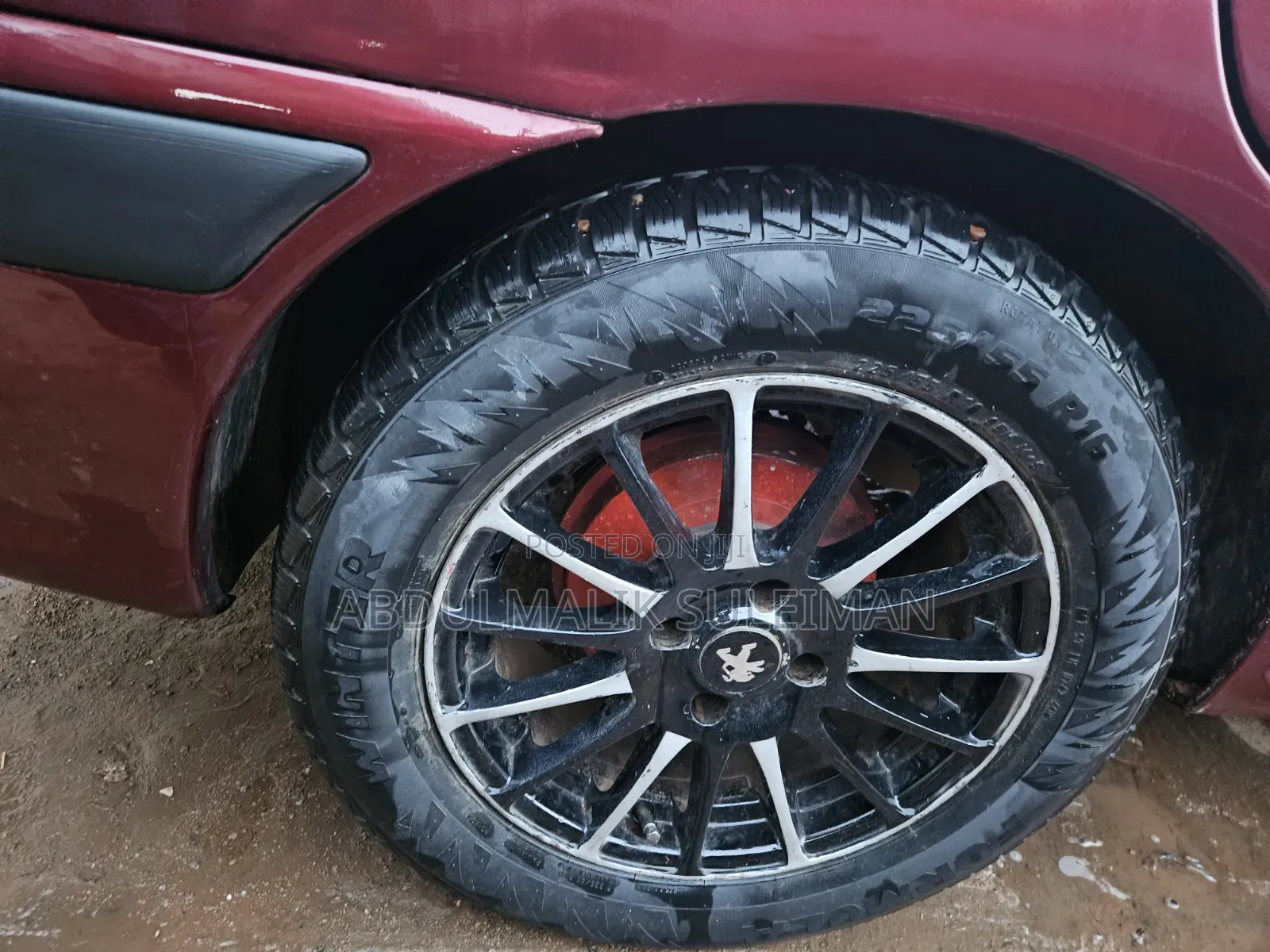 Peugeot 406 2001 Maroon
