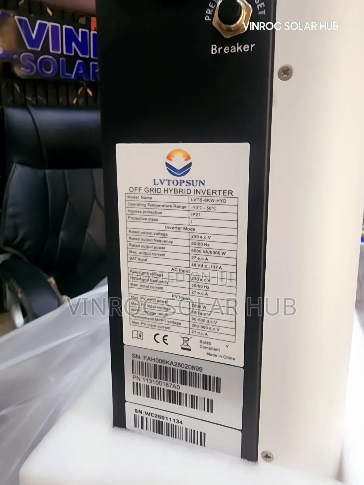 6kva Lvtopsun Inverter