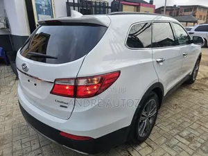 Hyundai Santa Fe Limited 4dr SUV AWD (3.3L 6cyl 6A) 2015 White