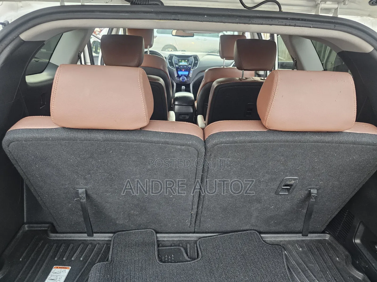 Hyundai Santa Fe Limited 4dr SUV AWD (3.3L 6cyl 6A) 2015 White