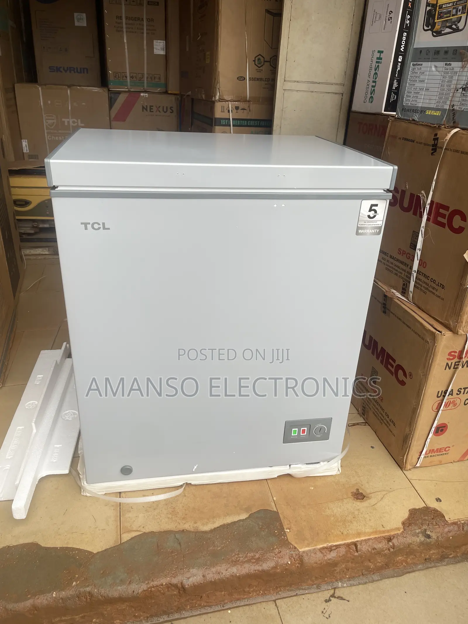 TCL Chest Freezer
