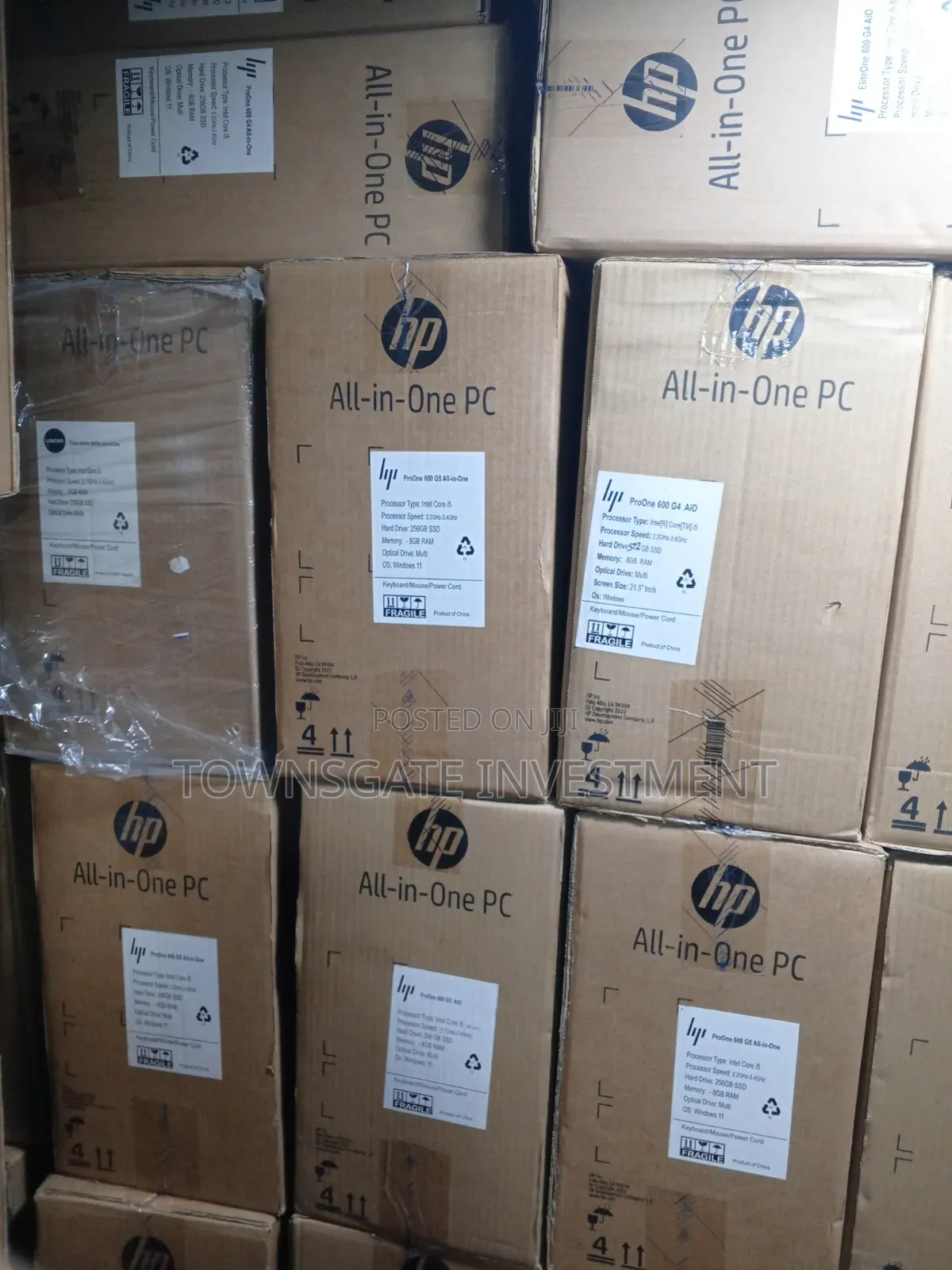 New Desktop Computer HP EliteOne 800 G6 8GB Intel Core i5 SSD 512GB