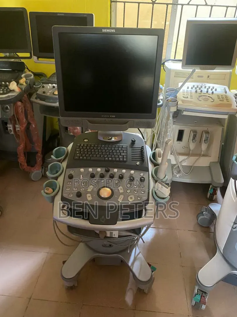 Siemens Acuson X300 3d With 4 Probes