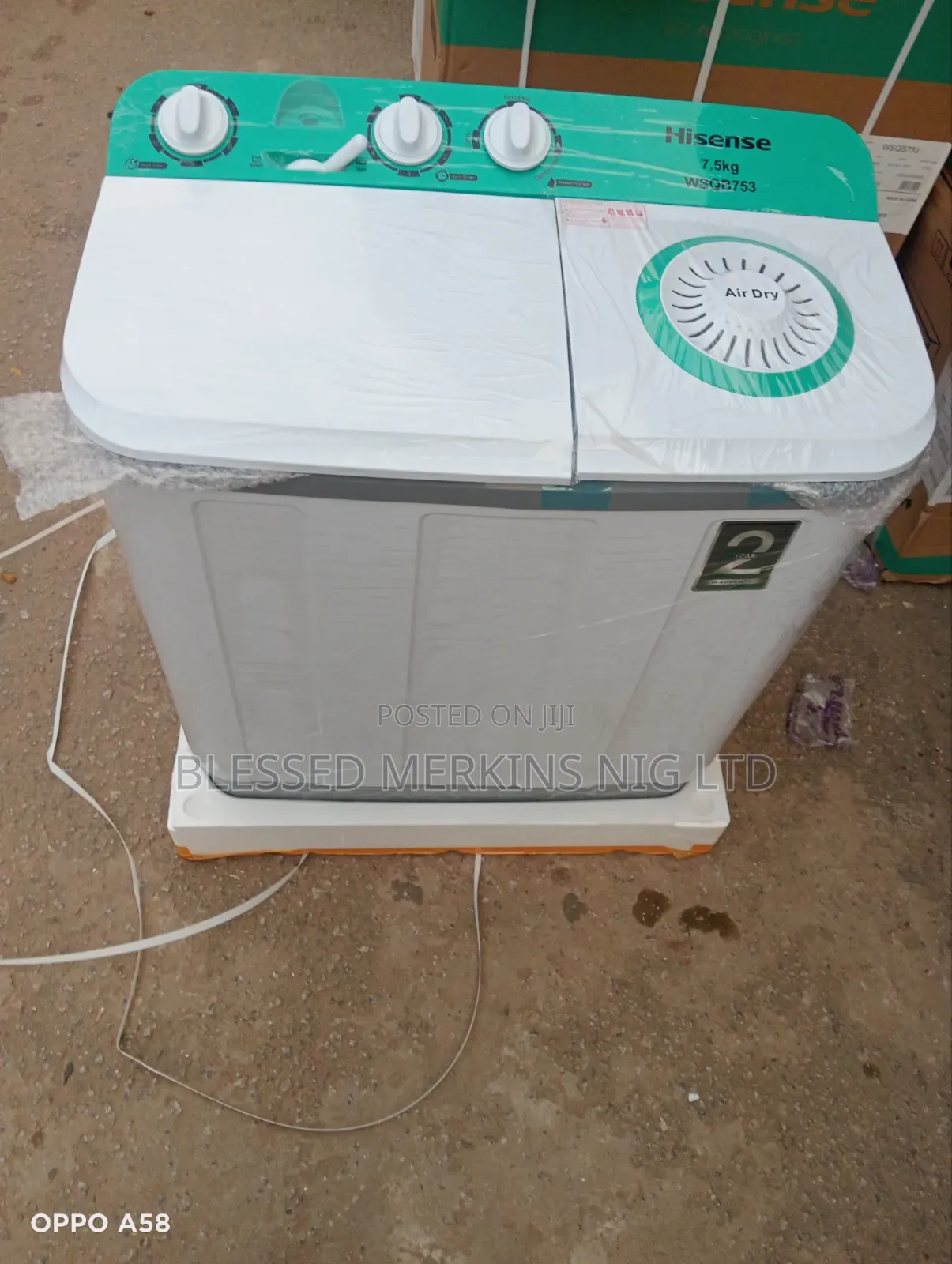 Hisense Washing Machine 7.5kg Top Load Manual