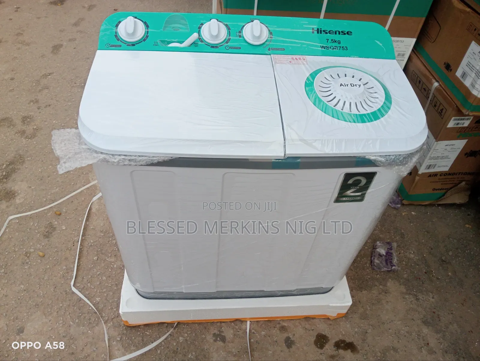 Hisense Washing Machine 7.5kg Top Load Manual