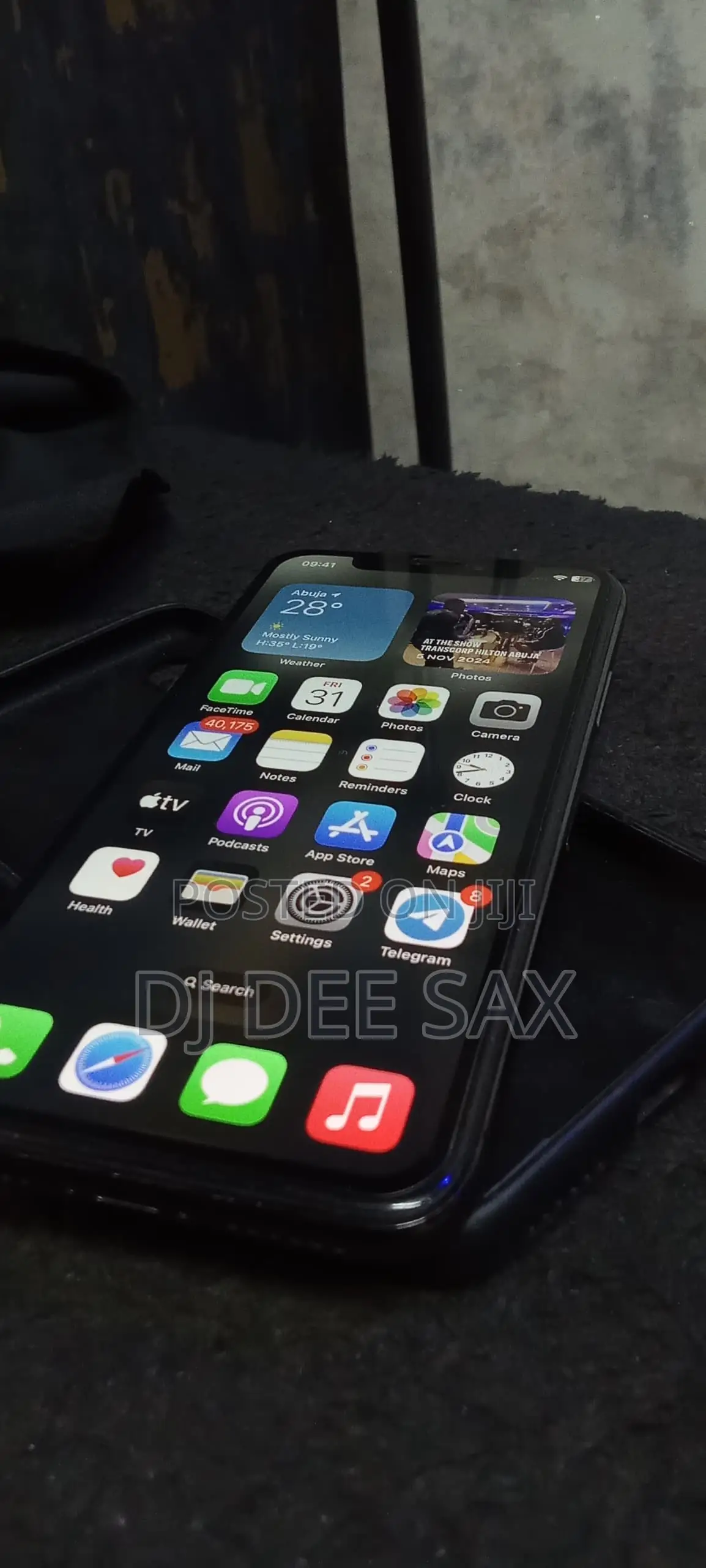 Apple iPhone X 256 GB Black