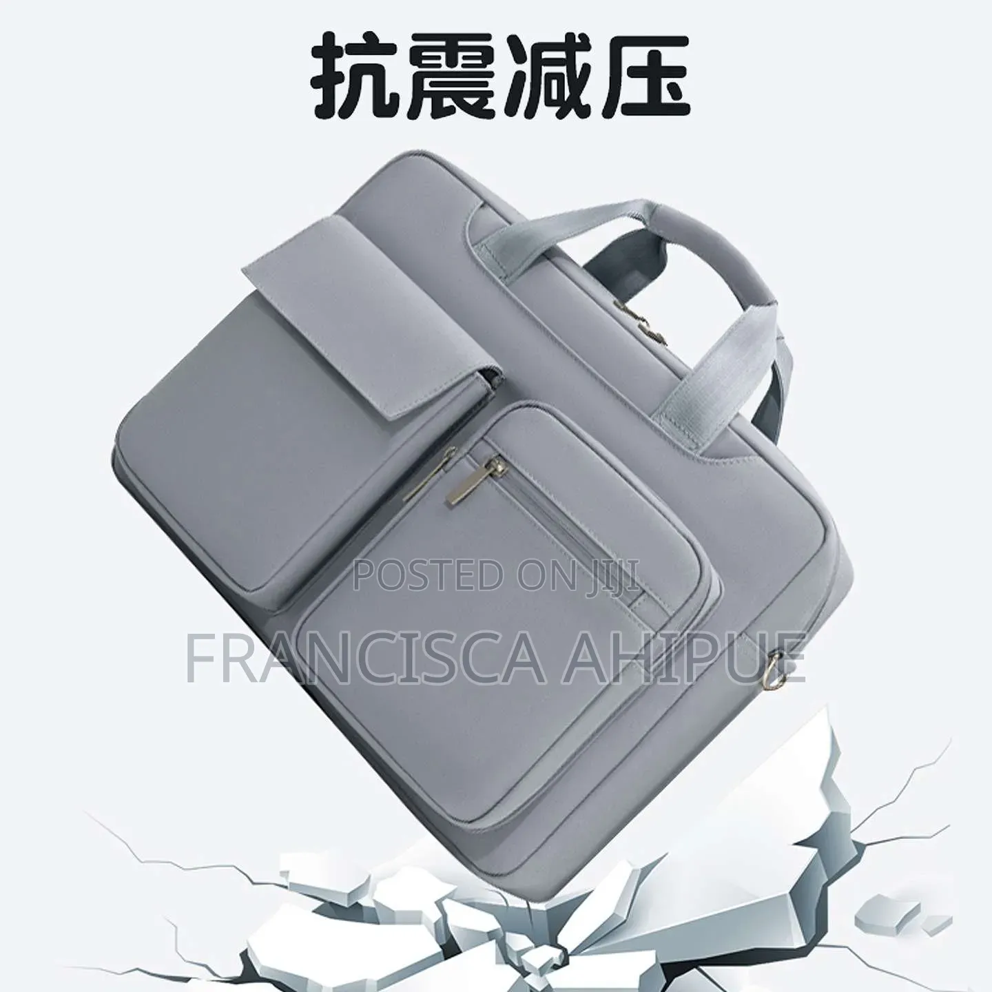 Universal Laptop Bag Oxford Cloth Multi Pocket Handbag