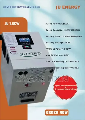 Ju Energy Solar Generator
