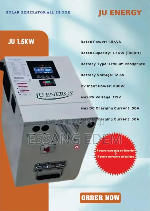 Ju Energy Solar Generator