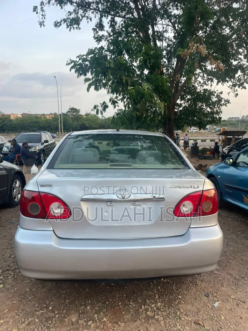 Toyota Corolla 2006 Silver