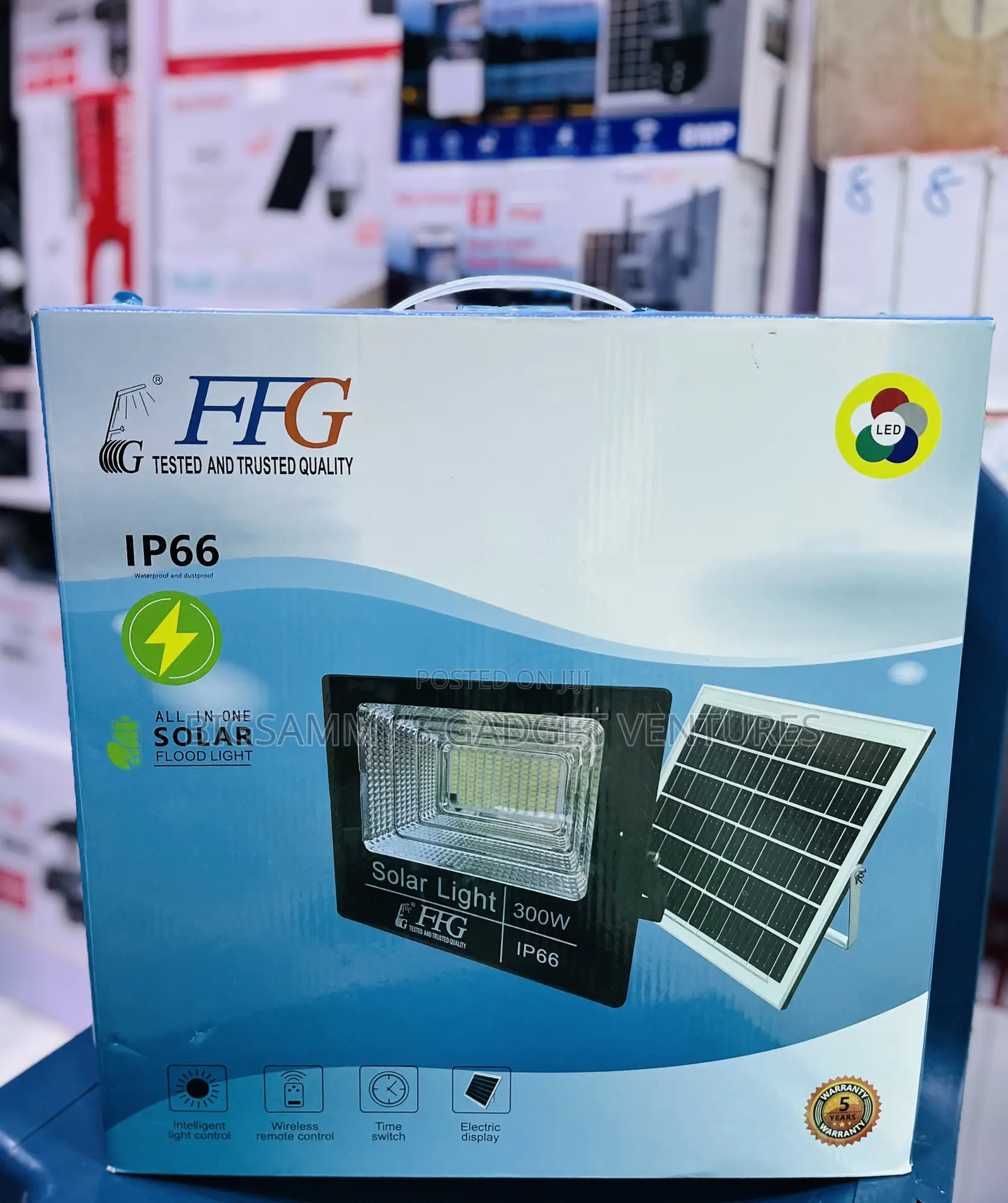 300 Watts Solar Floodlight