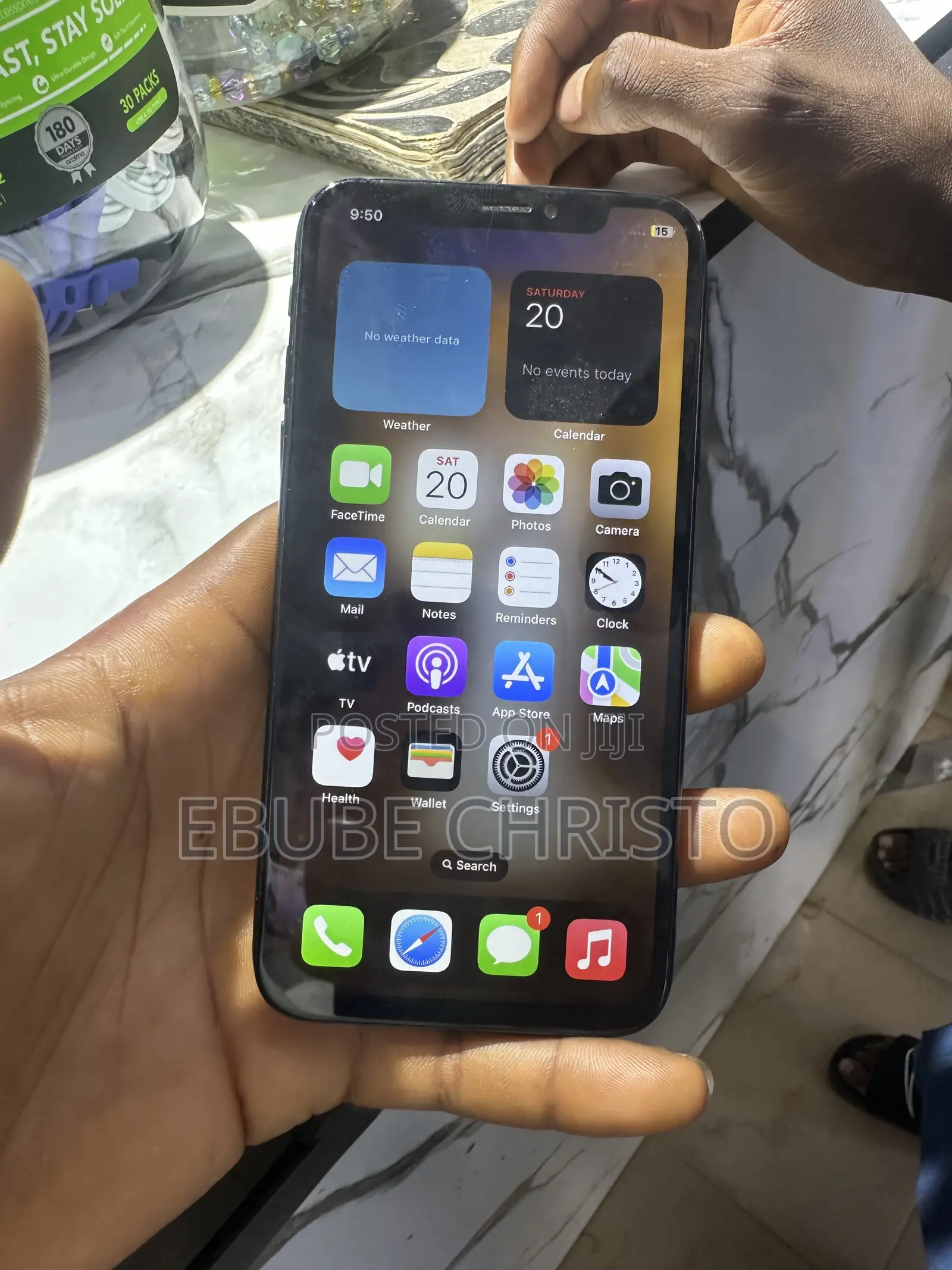 Apple iPhone X 64 GB Black