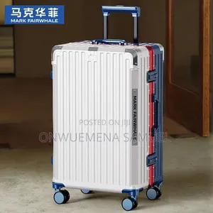 24" Aluminum Frame Travel Bag Carry-on Luggage