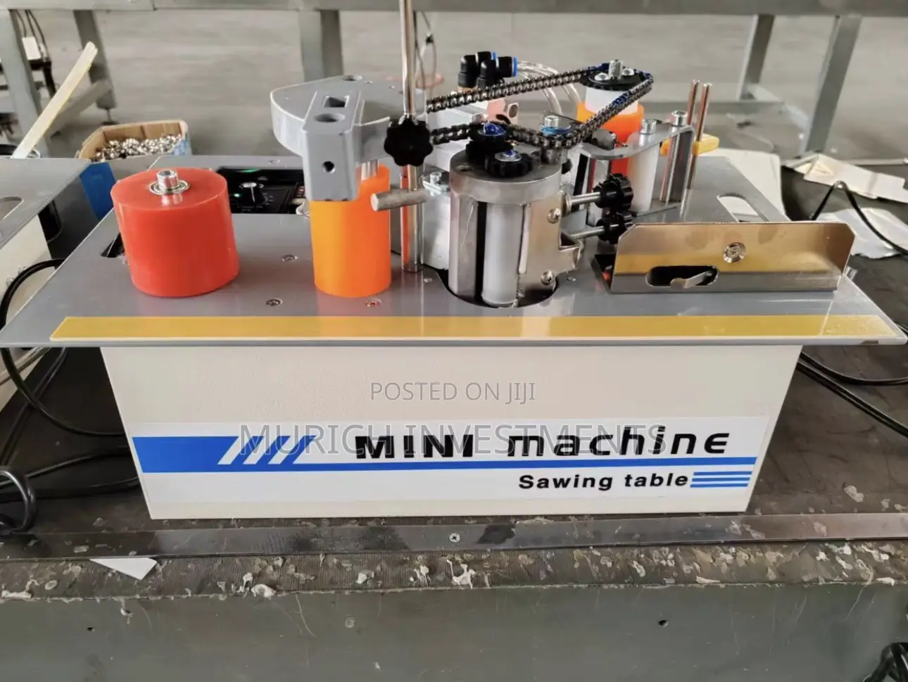 Compact Straight And Curve Woodworking Edge Banding Machine