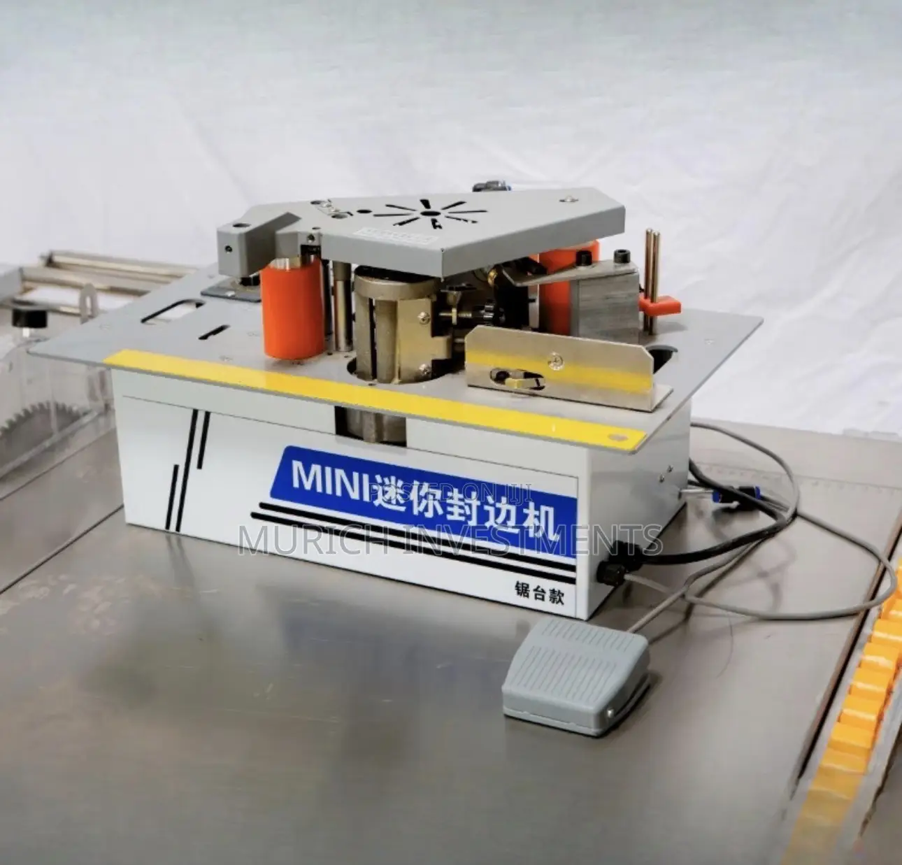 Compact Straight And Curve Woodworking Edge Banding Machine