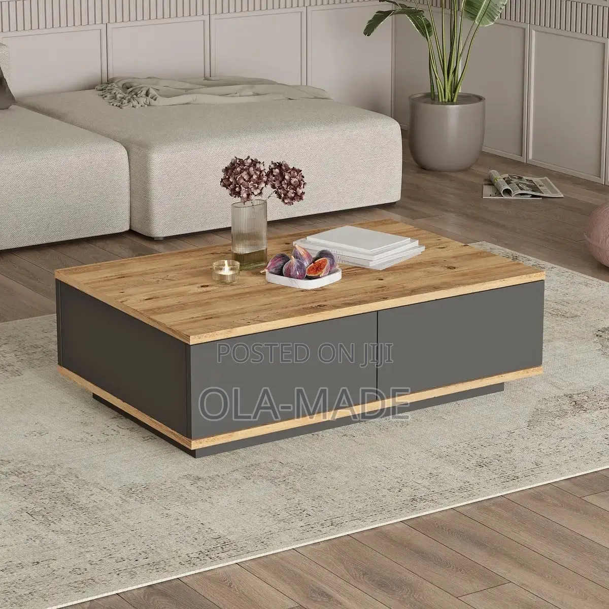 Modern Wooden Center Table