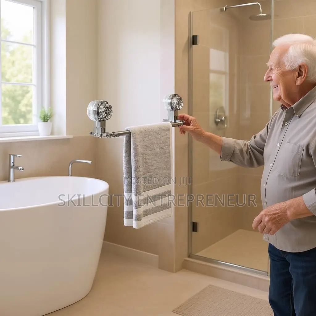 Suction Cup Towel Bar