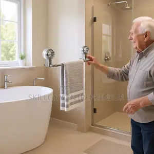 Suction Cup Towel Bar