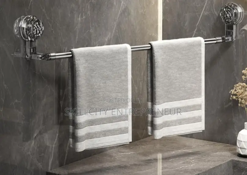 Suction Cup Towel Bar