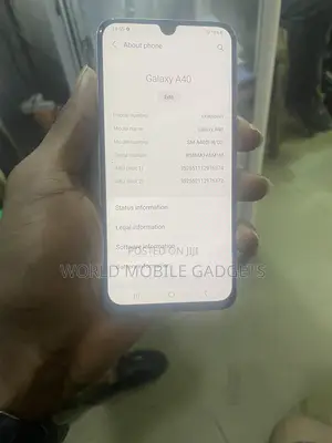 Samsung Galaxy A40 64 GB White