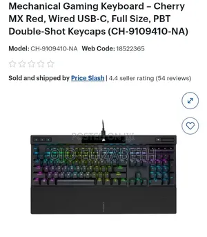 Corsair Mechanical Gaming Keyboard