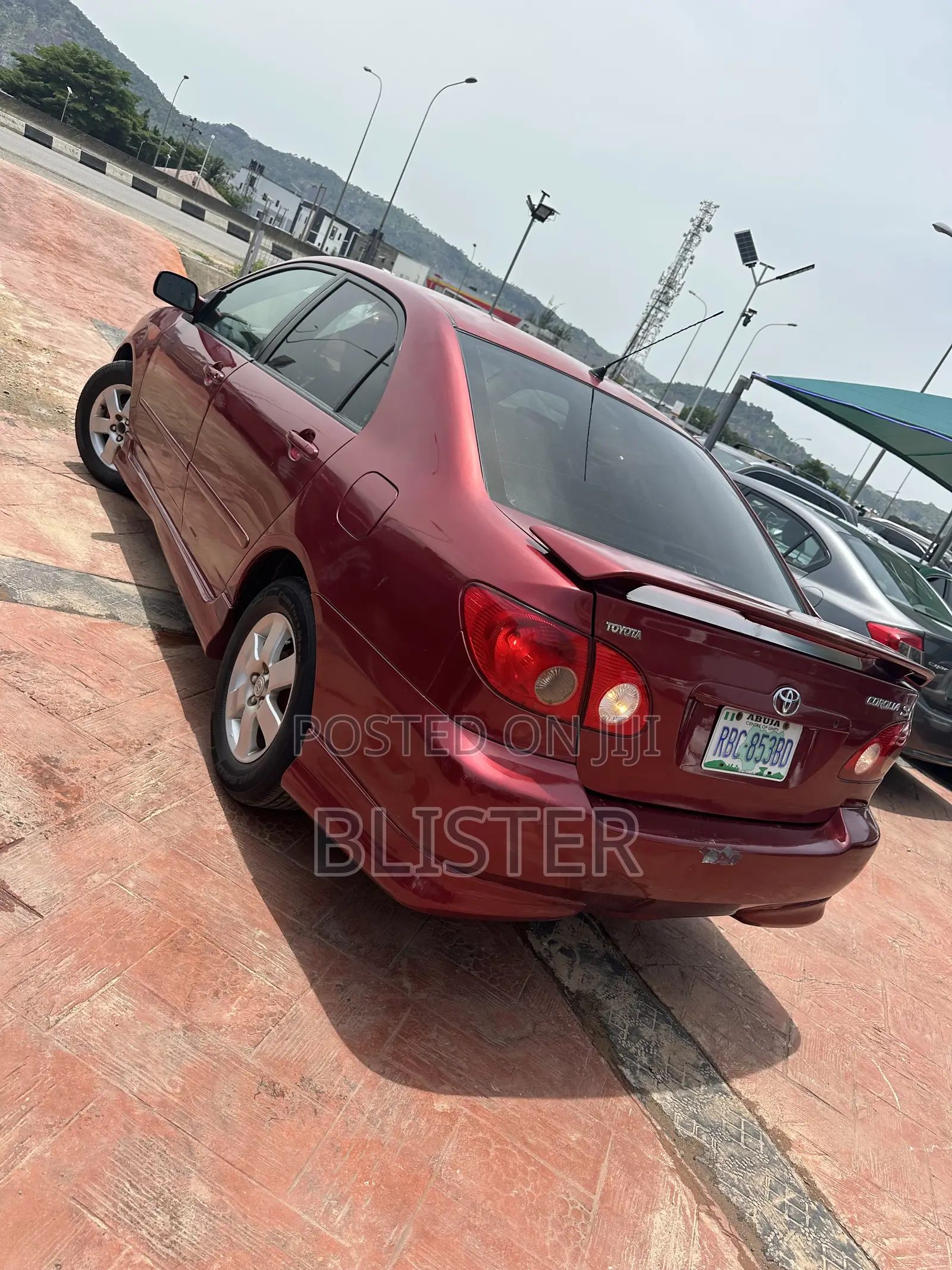 Toyota Corolla S 2005 Red