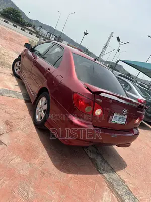 Toyota Corolla S 2005 Red