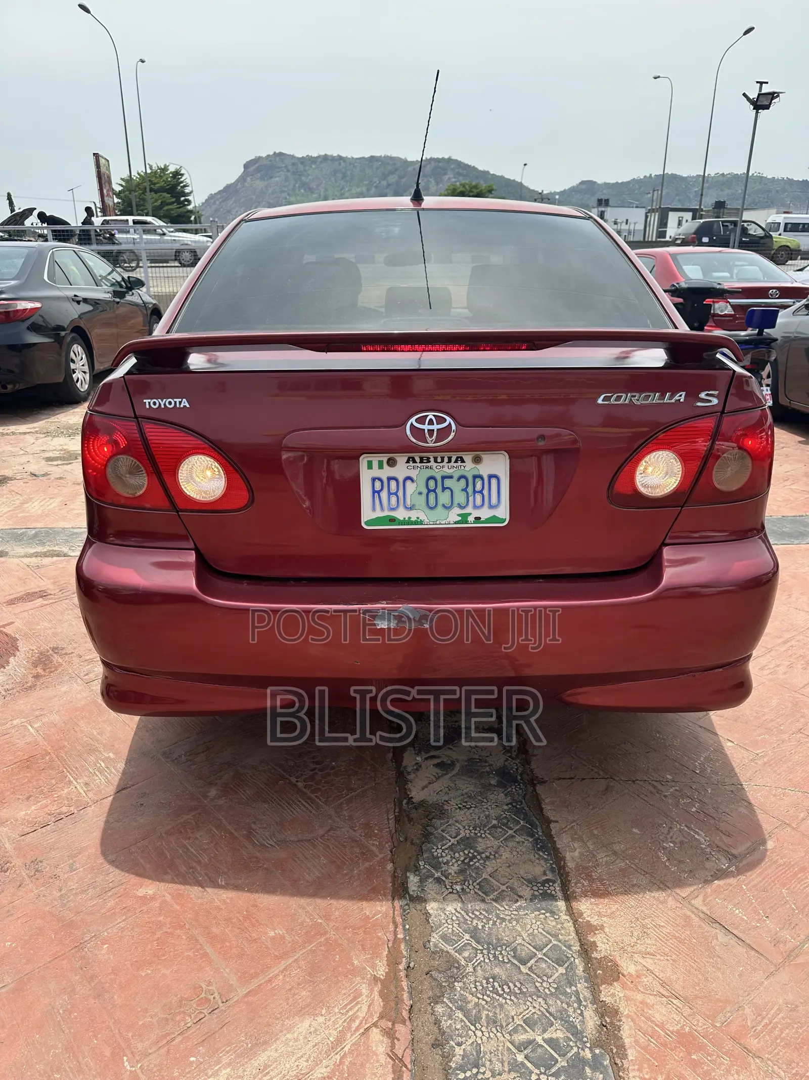Toyota Corolla S 2005 Red