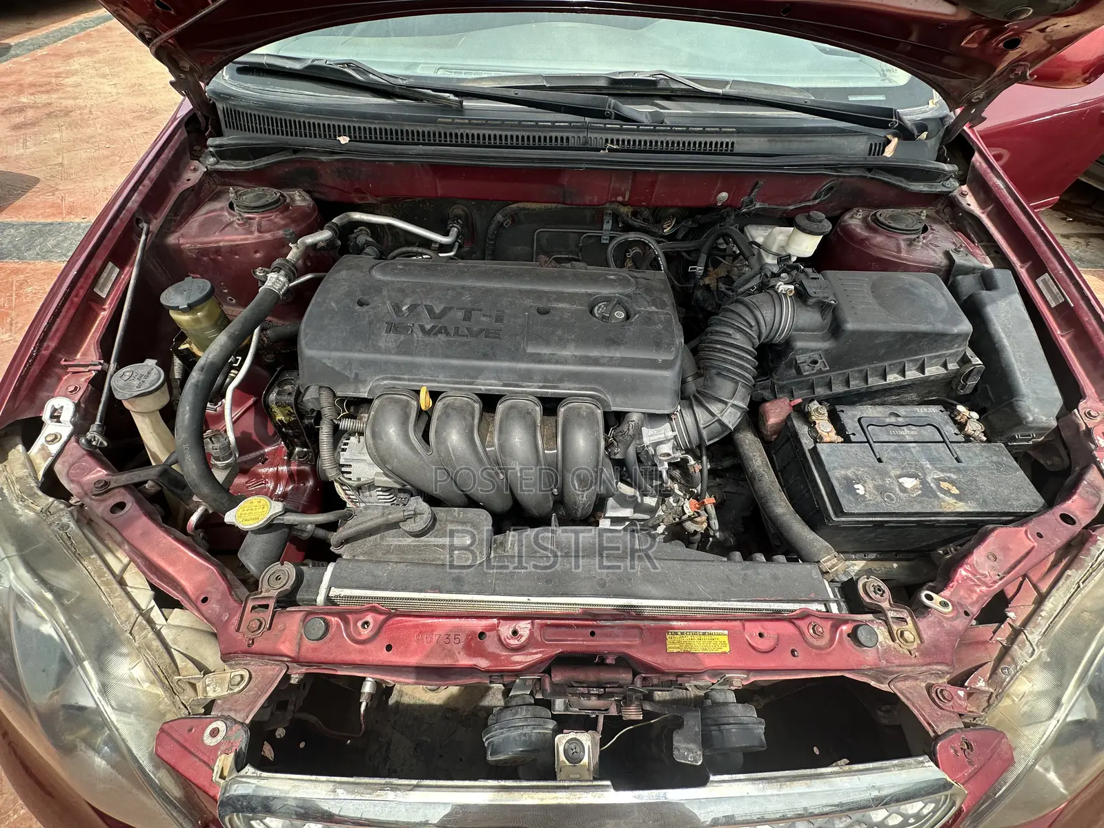 Toyota Corolla S 2005 Red