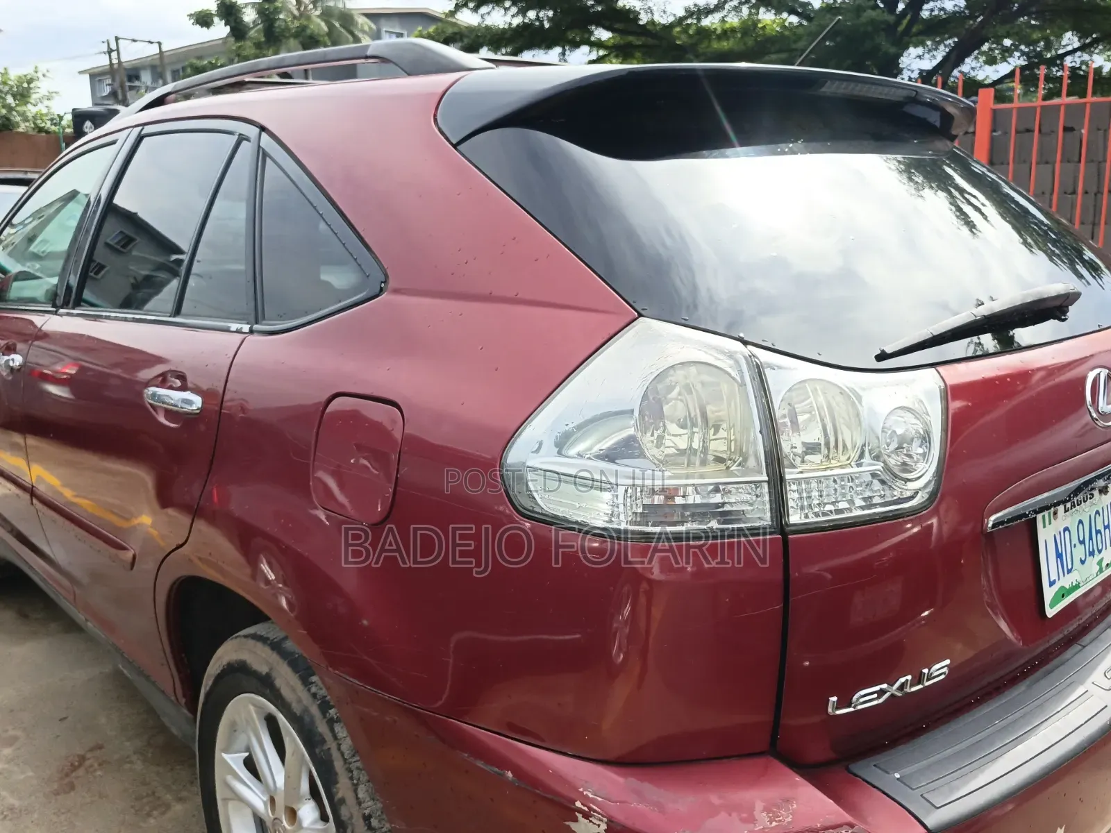 Lexus RX 2009 Red