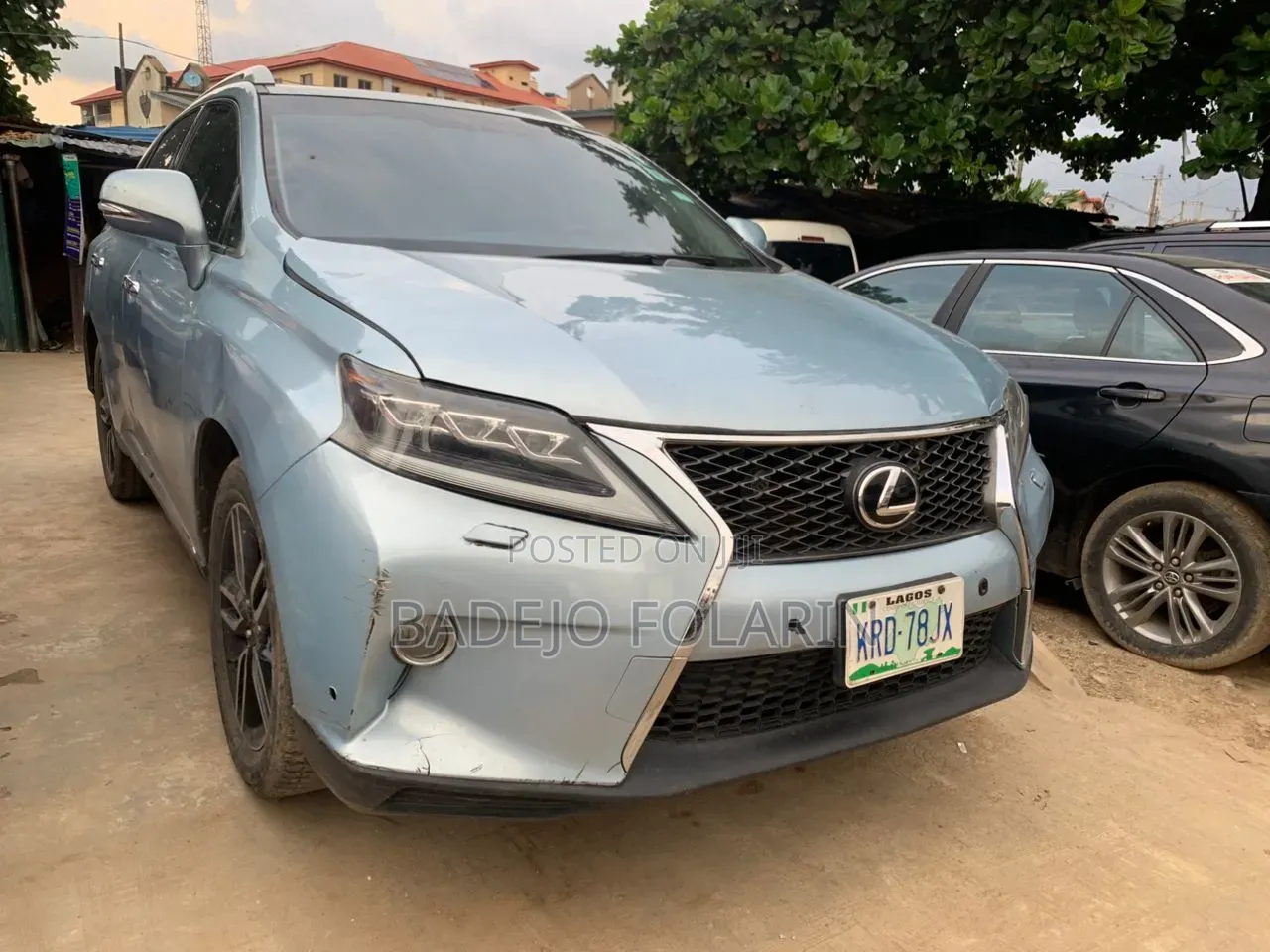 Lexus RX 2012 Blue