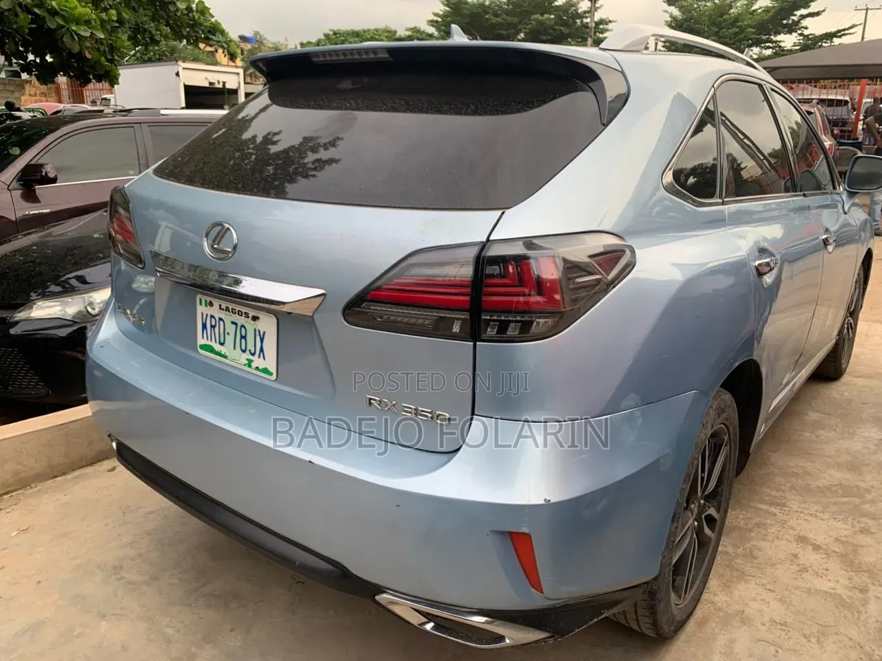 Lexus RX 2012 Blue
