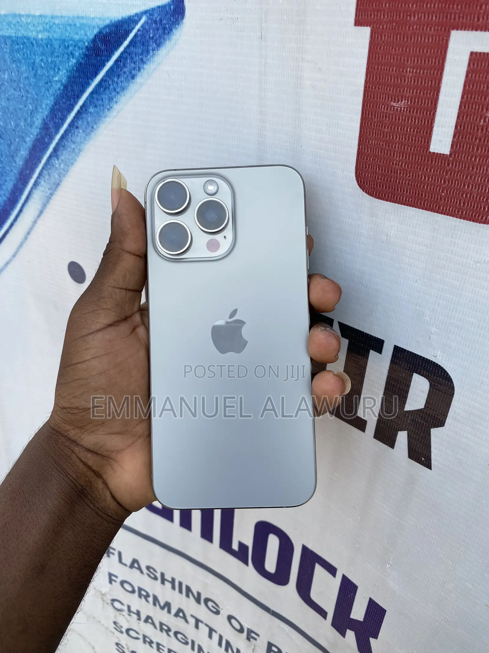 Apple iPhone 15 Pro Max 256 GB Silver