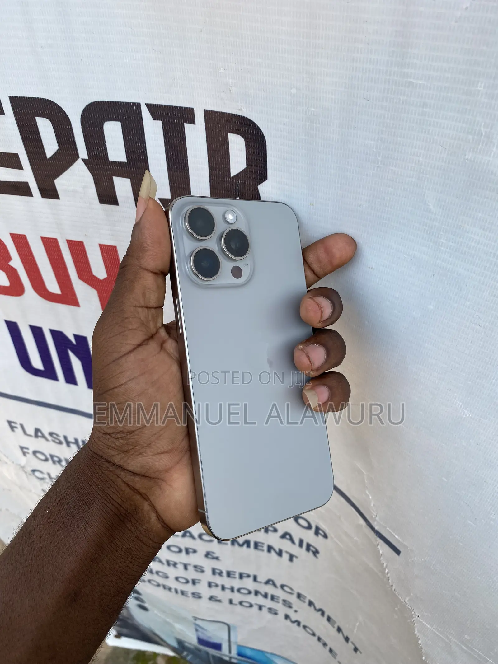 Apple iPhone 15 Pro Max 256 GB Silver