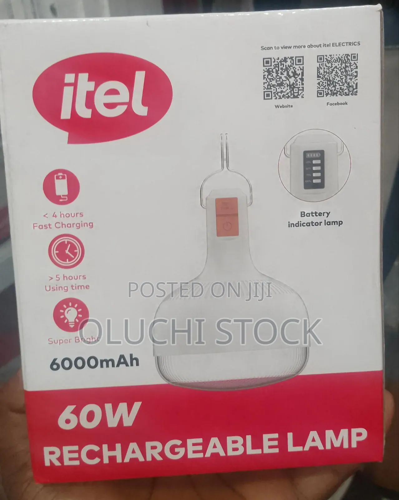 Itel Rechargeable Light 60w