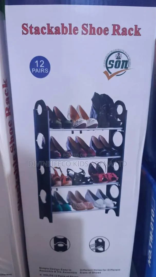 Stackable Shoe Rack -20 Pairs