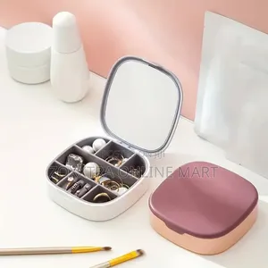Jewelery Storage Box With Mirror