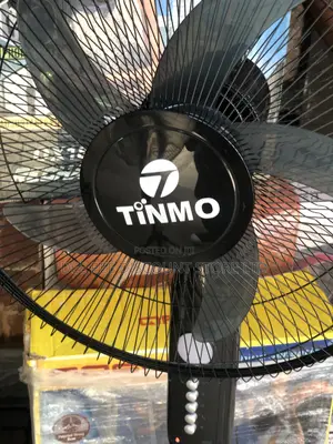 Tinmo 20” Rechargable Standing Fan + Solar Panel (Tm-73)
