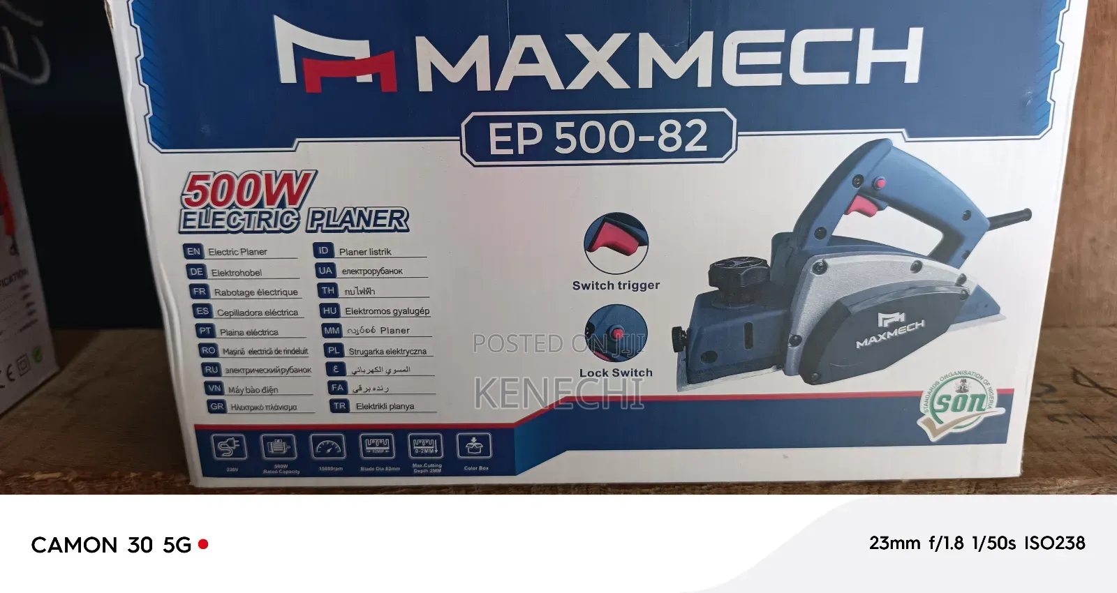 Electric Planer for Smooth Wood Work