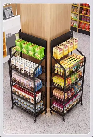 4 Tier Snack Shelf Organizer