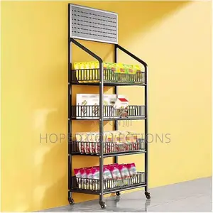 4 Tier Snack Shelf Organizer