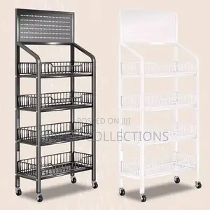 4 Tier Snack Shelf Organizer