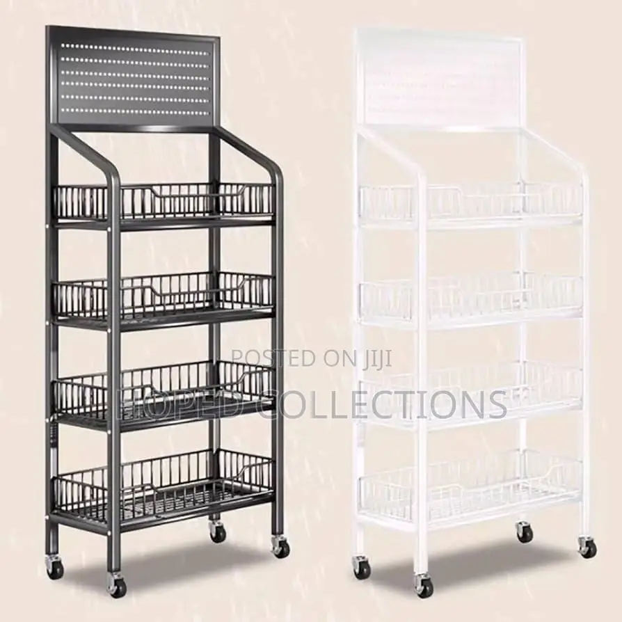 4 Tier Snack Shelf Organizer