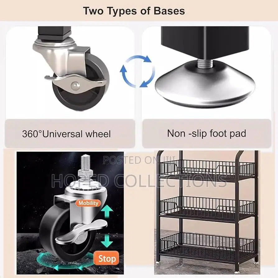 4 Tier Snack Shelf Organizer