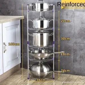5 Tier Pot Rack
