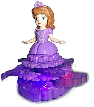 Electric Princess Doll With 3d Lights, Music Motion