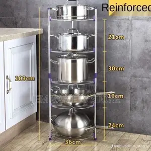 5tiers Pot Rack