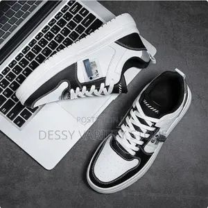 Lauber Wm - Black and White Shoes