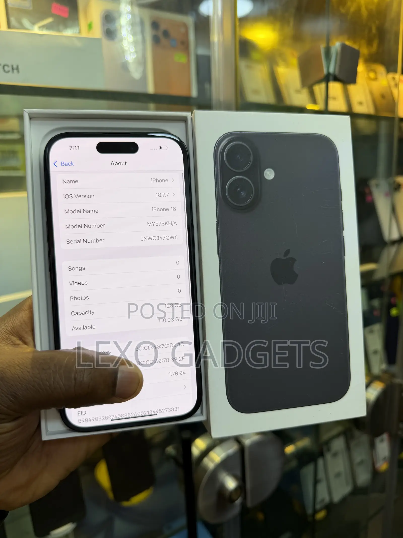 Apple iPhone 16 128 GB Black